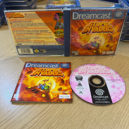 Stupid invaders sega dreamcast - sega,